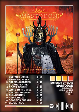Mastodon - Emperor of Sand Album Cover