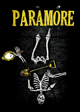 Paramore Skeleton Art