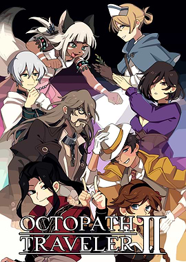 Octopath Traveler II Group Portrait