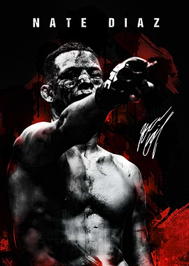 Nate Diaz Portrait
