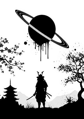 Samurai Japanese Landscape