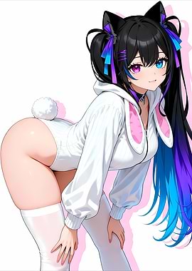 Jini in Bunny Outfit