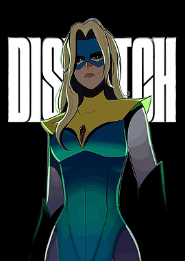 Dispatch Superheroine Digital Art