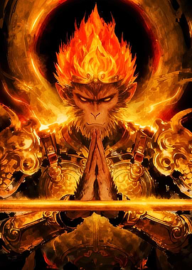 Monkey King Golden Armor