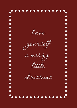 Merry Little Christmas Card