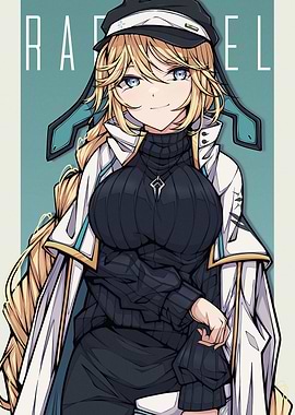 Anime Girl Portrait: Raphael