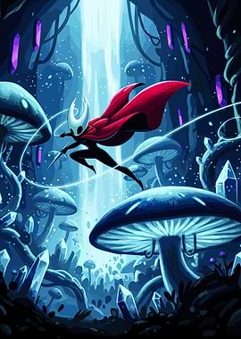 Hollow Knight: Hornet in Crystal Peak