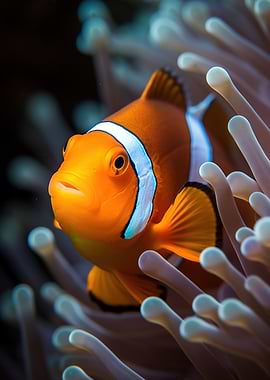 Clownfish in Anemone
