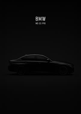 BMW M5 CS F90 Silhouette