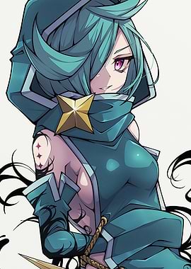 Hooded Woman with Star