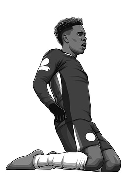 Estevao Black and White Version