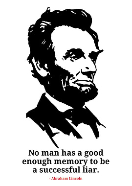 Abraham Lincoln Quote Portrait