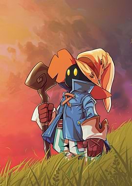 Vivi Ornitier in a field