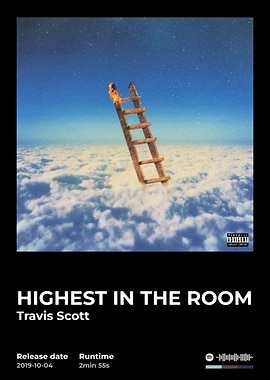 Highest in the Room Album Cover