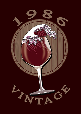 1986 Wine Lover Birthday