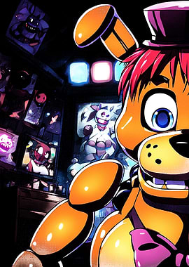 Five Nights at Freddy's Character Close-Up