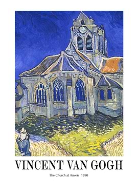 Vincent Van Gogh: The Church at Auvers