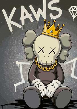 KAWS Companion Crown