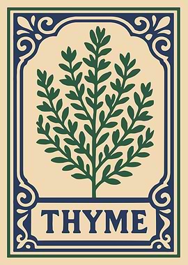 Thyme Herb Illustration