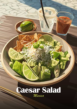 Caesar Salad in Mexico