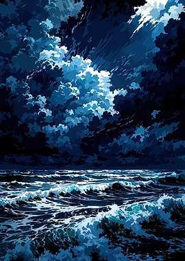 Blue Ocean Storm
