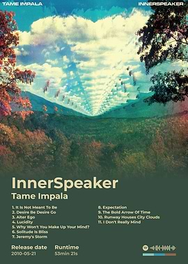 Tame Impala - InnerSpeaker Album Cover