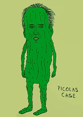 Picolas Cage Pickle Parody