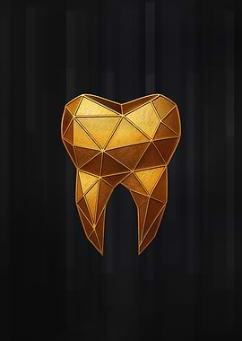 Golden Tooth Geometric Art
