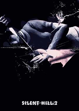 Silent Hill 2 Pixel Art