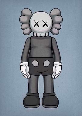 KAWS Companion Figure Art