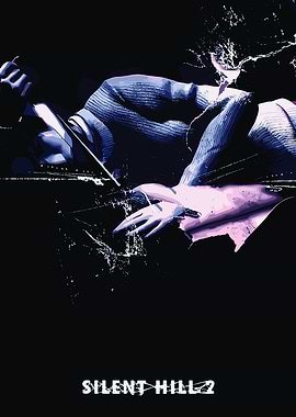 Silent Hill 2 Pixel Art
