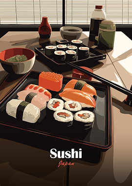 Sushi Still Life