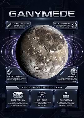 Ganymede: The Giant Moon & Geology