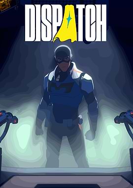 Dispatch Superhero Illustration