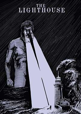 The Lighthouse Movie Poster Art