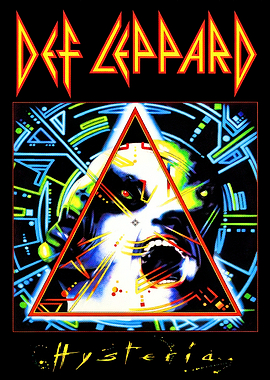 Def Leppard Hysteria Album Cover