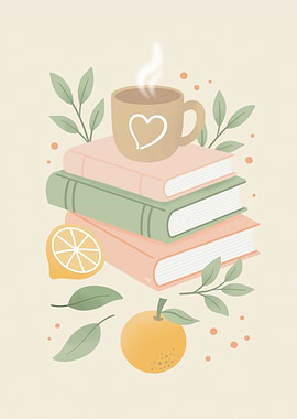 Cozy Books and Coffee