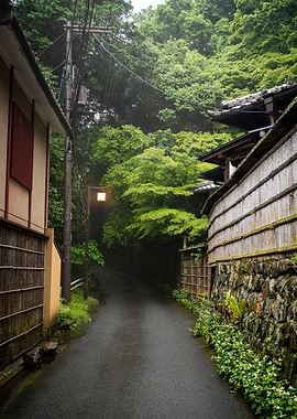 Japanese Street Scene