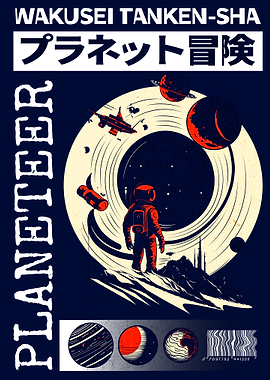 Planeteer: Space Exploration Art