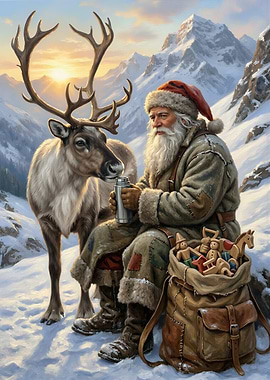 Santa and Reindeer Mountain Rest
