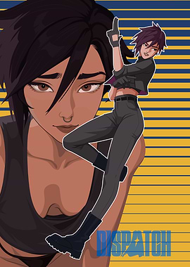 Anime-style invisigal Dispatch