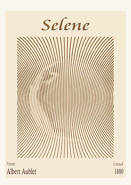 Selene Abstract Art Print