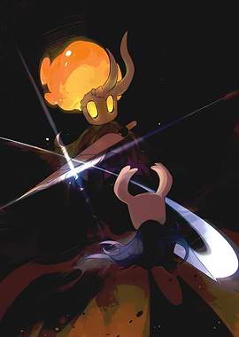 Hollow Knight Battle Scene