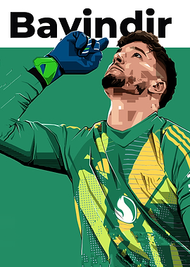 Altay Bayindir Football Player Illustration