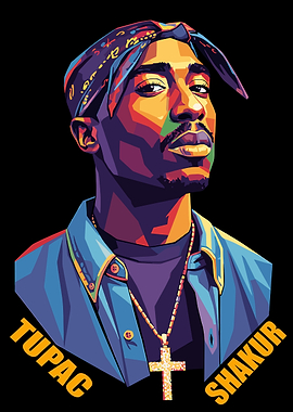 Tupac Shakur Portrait