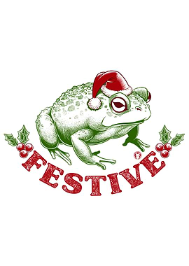 Festive Frog