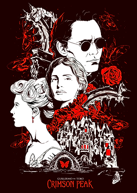 Crimson Peak Movie Poster Art