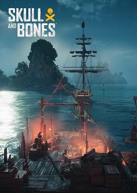Skull and Bones Game Scene