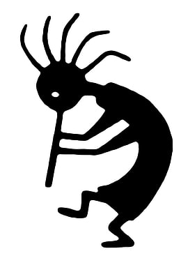Kokopelli Silhouette
