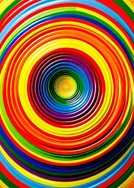 Colorful Concentric Circles